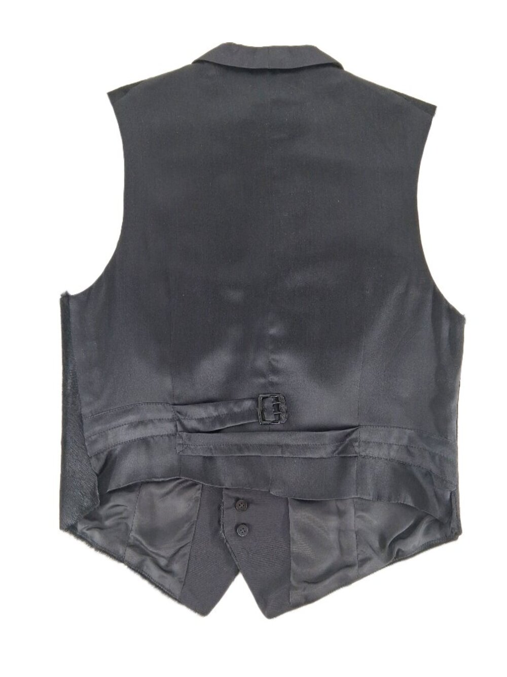 RALPH LAUREN Pony Hair Calf Vest Silk Shawl Collar Black Western Tuxedo SZ 6 NWT - Picture 6 of 12
